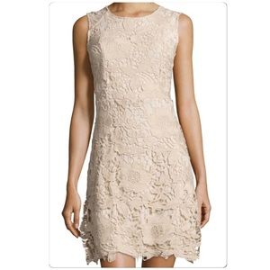 ECI Nude‎ Lace Dress Sleeveless